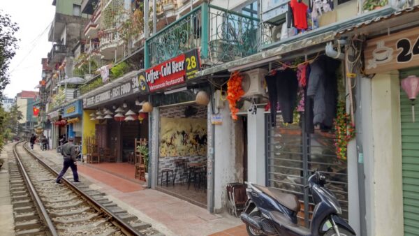 ハノイ、トレインストリート