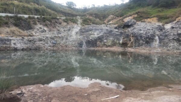 台湾温泉巡り初日　紗帽山