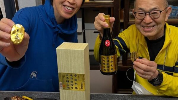 常連様の初潜りと釜下からの朝日！