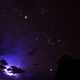 かみなりとオリオン座