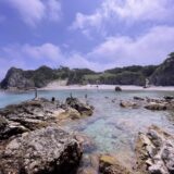 式根島1泊2日の観光モデルコース[夏季]