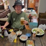 アングラーの贅沢な朝ごはん