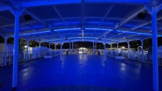 大型客船さるびあ丸の過ごし方