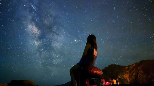 式根島でペルセウス座流星群を見よう2025