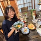 一人旅の女性同士で意気投合！式根島の美味しいお魚と月食温泉