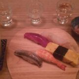 京都で寿司と日本酒