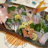 お魚フェアのお刺身盛りで楽しい夕餉