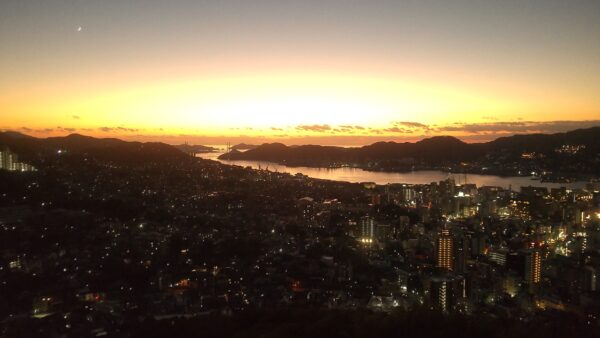 長崎は今日も晴れだった