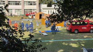 新島村・東京都・自衛隊・警察・消防・海上保安庁ほか集結！12年ぶりの大規模総合防災訓練レポート
