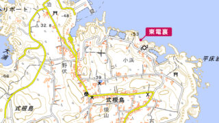 東電裏／東電下｜地磯・釣り場スポット