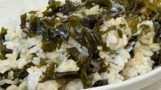 式根島のハバノリ摘み風景とみんな大好き「ハバノリご飯」