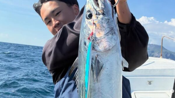 ［GW式根島釣果］これぞ式根島！ハガツオ5.2kg！メダイ7kg！ハチビキ！快釣オフショアジギング！