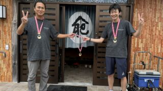 有言実行！式根島マラソン6㎞部門3連覇おめでとうございます！